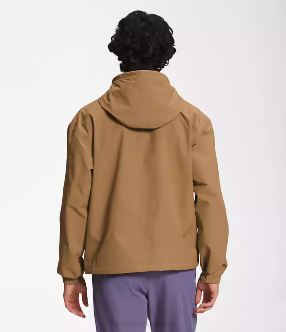 Utility Brown Men The North Face M66 Utility Rain Jacket 42D0297