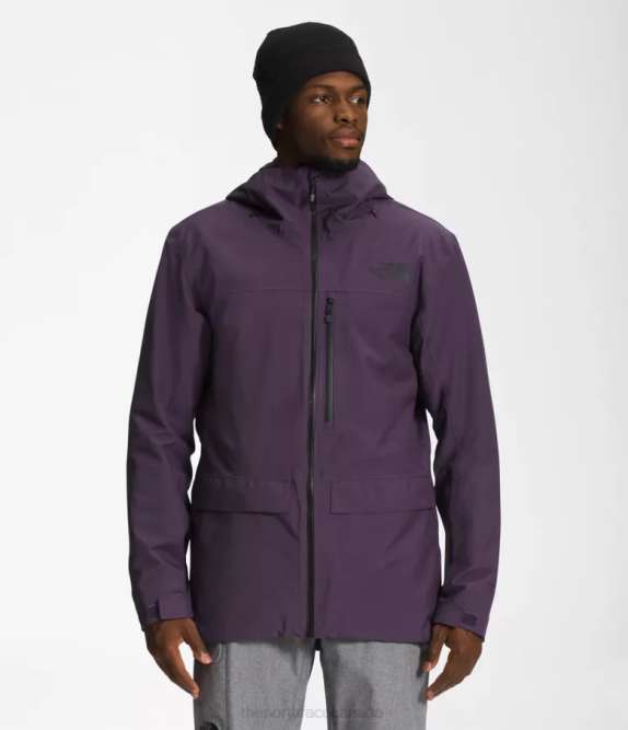 Dark Eggplant Purple Men The North Face Sickline Jacket 42D0115