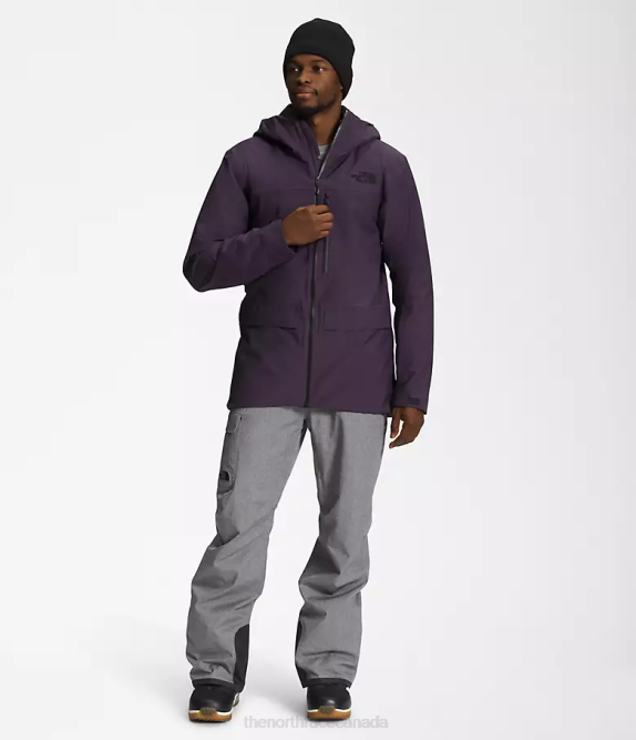 Dark Eggplant Purple Men The North Face Sickline Jacket 42D0115