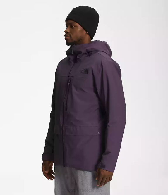 Dark Eggplant Purple Men The North Face Sickline Jacket 42D0115