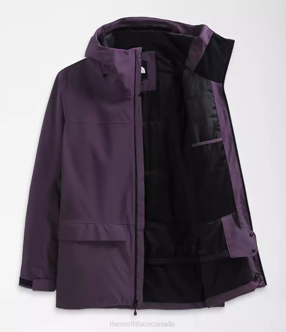 Dark Eggplant Purple Men The North Face Sickline Jacket 42D0115