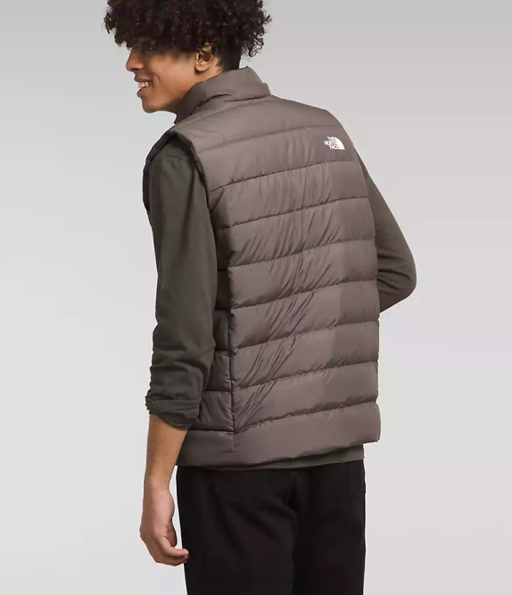 Falcon Brown Men The North Face Aconcagua 3 Vest 42D0992