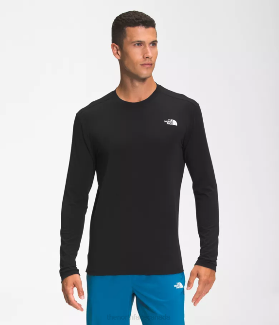 TNF Black Men The North Face Wander Long-Sleeve 42D019