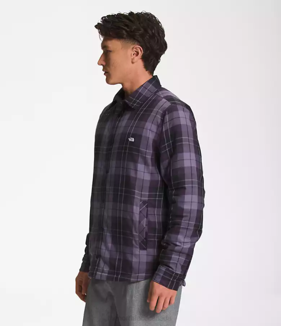 TNF Black/Plaid Men The North Face Fort Point Insulated Flannel 42D0298