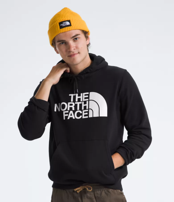 TNF Black/TNF White Men The North Face Half Dome Pullover Hoodie 42D0105