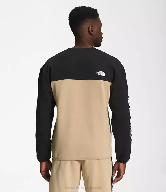 Khaki Stone Men The North Face TNF Tech Crew 42D0605