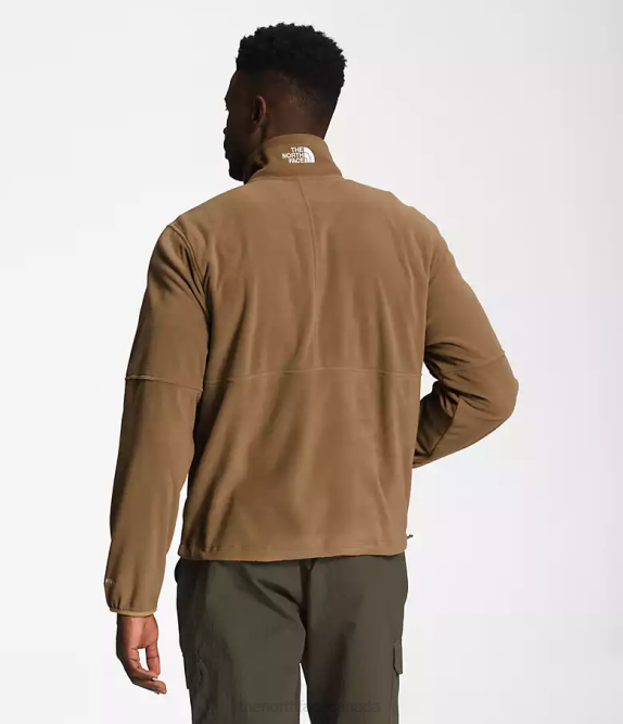 Utility Brown Men The North Face TNF Polartec 100 -Zip 42D0300