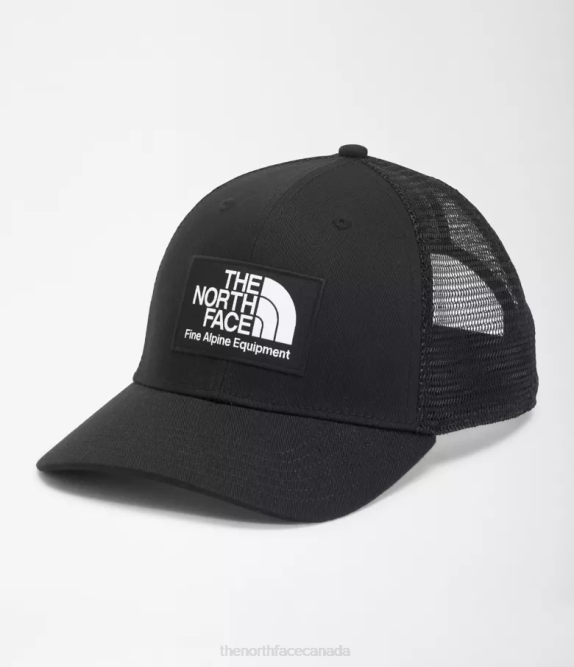 TNF Black Unisex The North Face Deep Fit Mudder Trucker Cap 42D0721