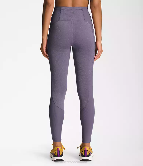 Lunar Slate White Heather Women The North Face Dune Sky Pocket Tights 42D0383
