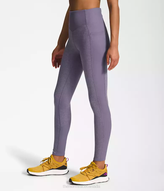 Lunar Slate White Heather Women The North Face Dune Sky Pocket Tights 42D0383