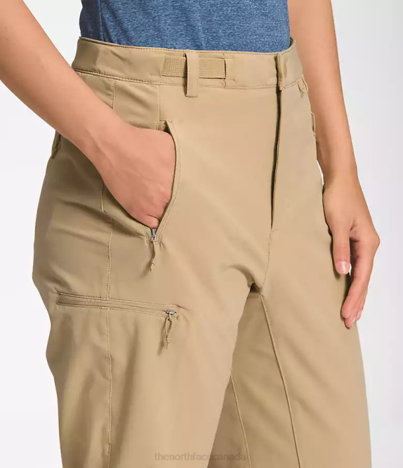 Khaki Stone Women The North Face Bridgeway Pro Pants 42D0167
