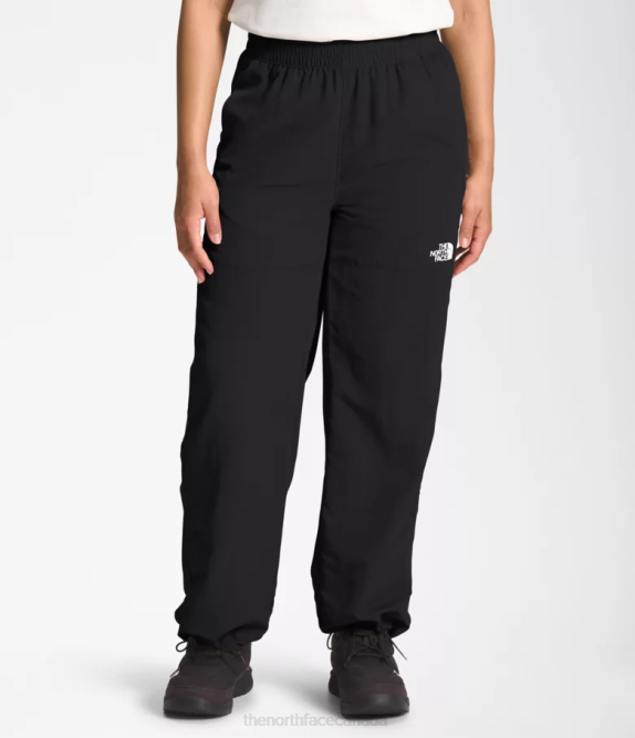 TNF Black Women The North Face TNF Nylon Easy Pants 42D01097