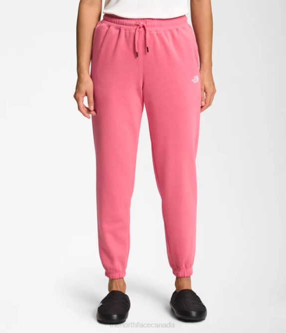 Cosmo Pink/TNF White Women The North Face Half Dome Fleece Sweatpants 42D0982