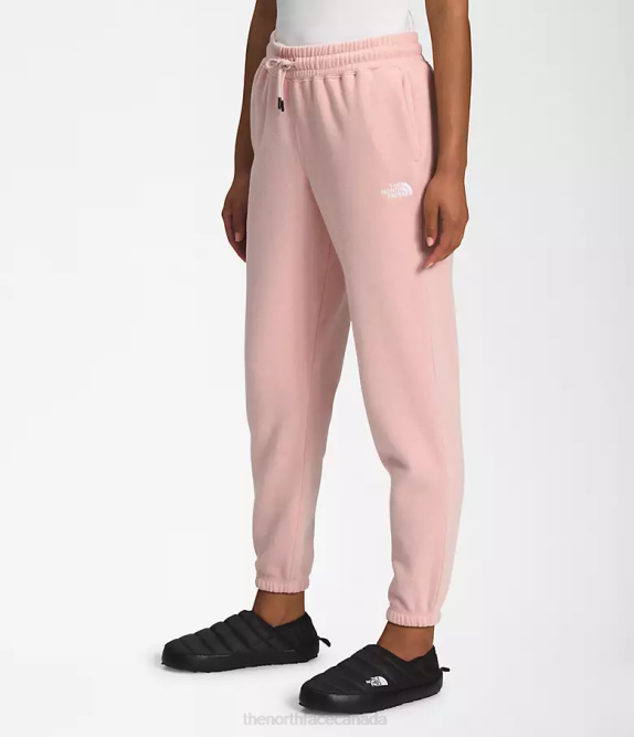 Pink Moss/TNF White Women The North Face Half Dome Fleece Sweatpants 42D0981