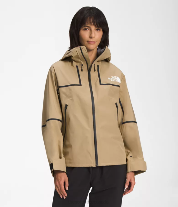 Khaki Stone Women The North Face RMST FUTURELIGHT Mountain Jacket 42D01320