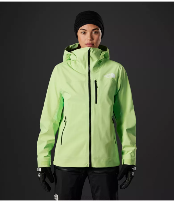 Patina Green Women The North Face Summit Series Torre Egger FUTURELIGHT Jacket 42D01050