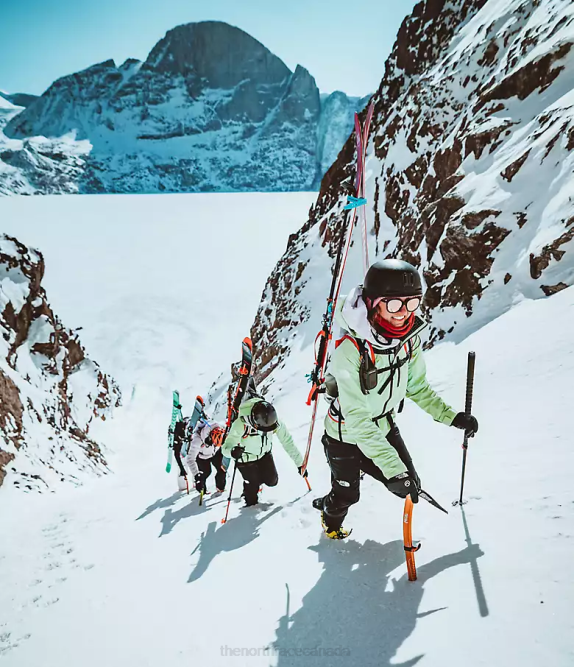 Patina Green Women The North Face Summit Series Torre Egger FUTURELIGHT Jacket 42D01050