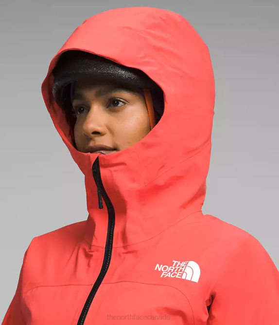 Radiant Orange Women The North Face Summit Series Chamlang FUTURELIGHT Jacket 42D01173