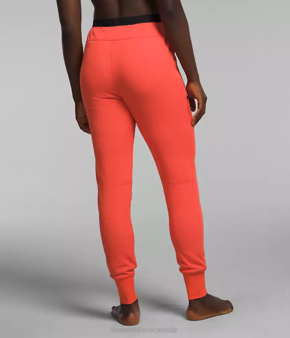 Radiant Orange Women The North Face Summit Series FUTUREFLEECE Pants 42D0899