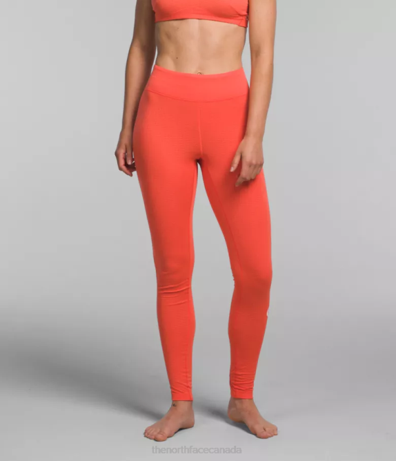 Radiant Orange Women The North Face Summit Series Pro 120 Tights 42D01235