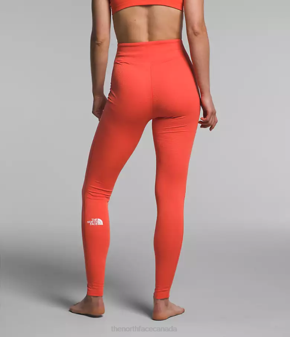 Radiant Orange Women The North Face Summit Series Pro 120 Tights 42D01235