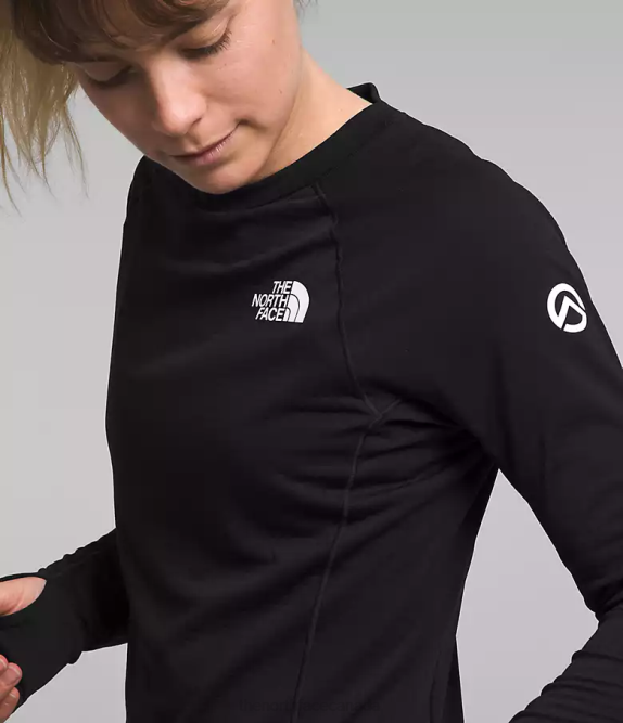 TNF Black Women The North Face Summit Series Pro 120 Crew 42D0900