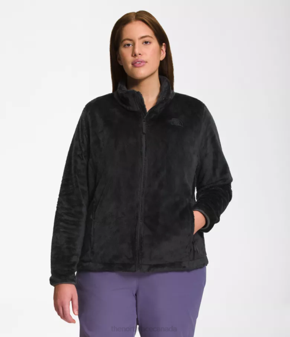 Asphalt Grey Women The North Face Plus Osito Jacket 42D01091
