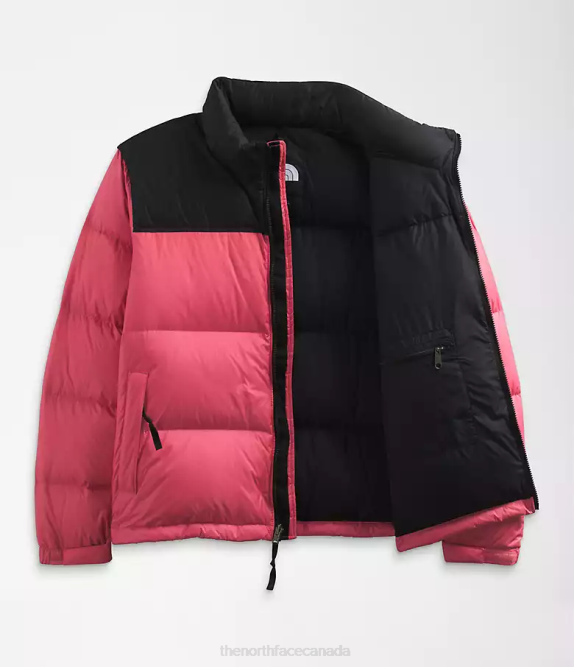 Cosmo Pink Women The North Face Plus 1996 Retro Nuptse Jacket 42D0799