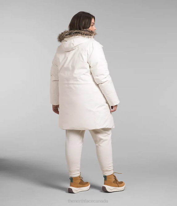Gardenia White Women The North Face Plus Arctic Parka 42D0967