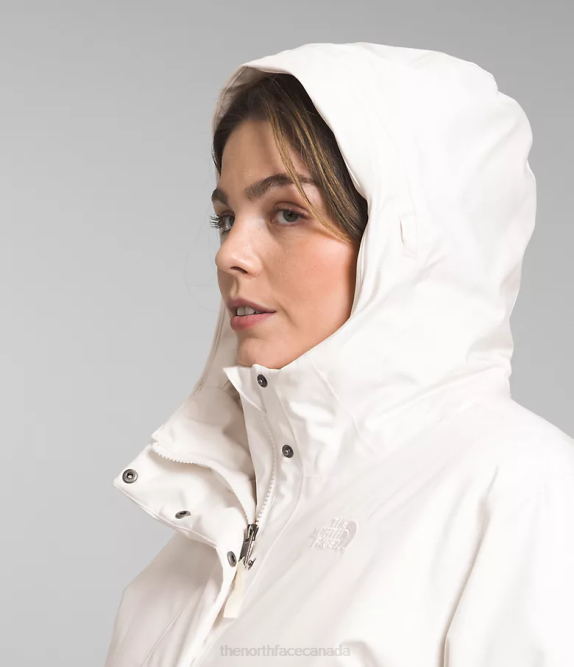 Gardenia White Women The North Face Plus Arctic Parka 42D0967