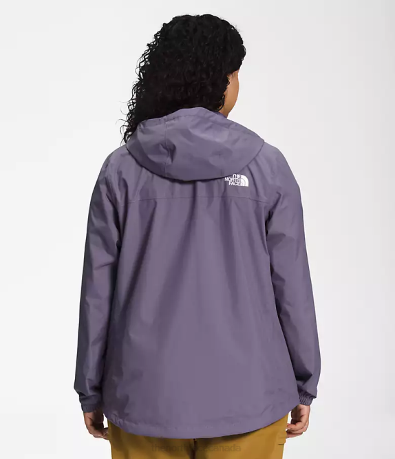 Lunar Slate Women The North Face Plus Antora Jacket 42D0240