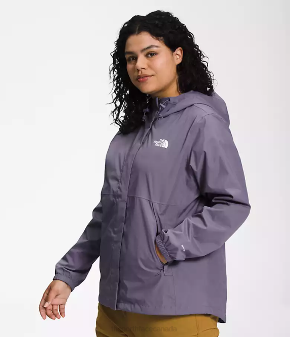 Lunar Slate Women The North Face Plus Antora Jacket 42D0240