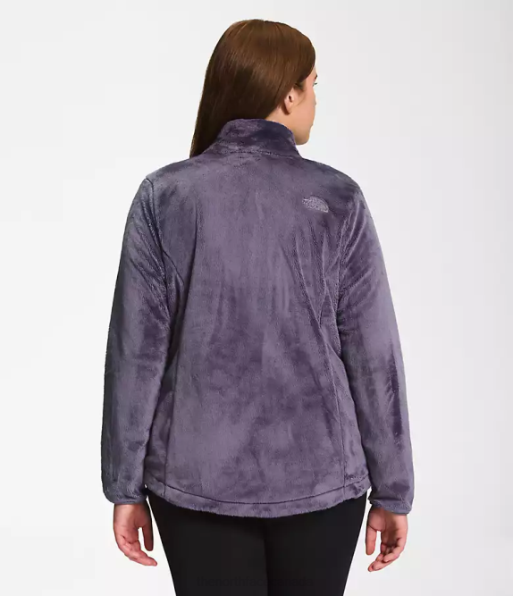 Lunar Slate Women The North Face Plus Osito Jacket 42D01093