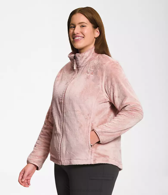 Pink Moss Women The North Face Plus Osito Jacket 42D01092