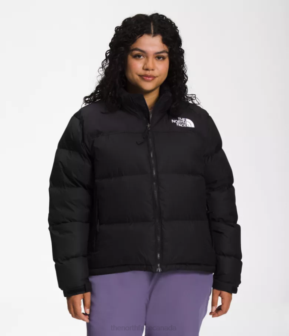 Recycled TNF Black Women The North Face Plus 1996 Retro Nuptse Jacket 42D0796
