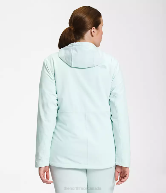 Skylight Blue Women The North Face Plus Shelbe Raschel Hoodie 42D01178