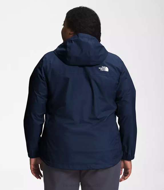 Summit Navy Women The North Face Plus Antora Jacket 42D0239