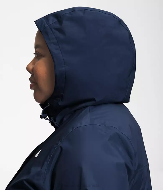 Summit Navy Women The North Face Plus Antora Jacket 42D0239