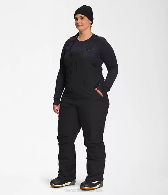 TNF Black Women The North Face Plus Freedom Insulated Bibs 42D0571