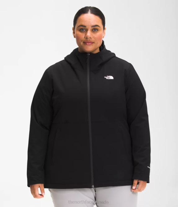 TNF Black Women The North Face Plus Shelbe Raschel Hoodie 42D01176