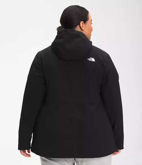 TNF Black Women The North Face Plus Shelbe Raschel Hoodie 42D01176