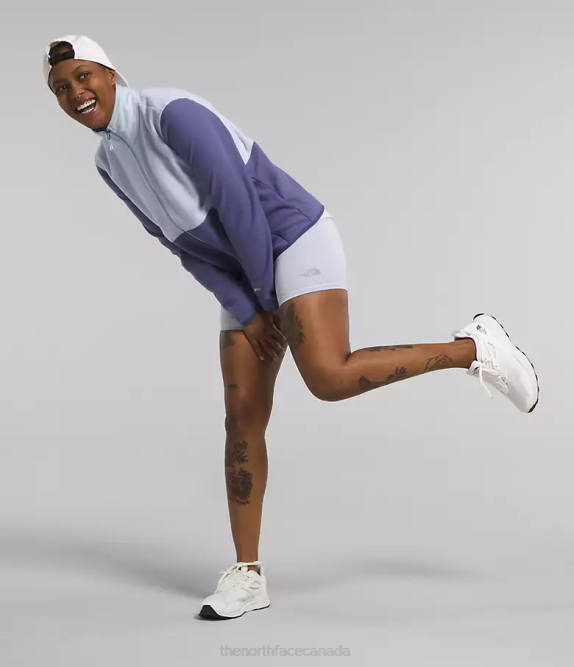 Cave Blue/Dusty Periwinkle Women The North Face Alpine Polartec 100 Jacket 42D0441