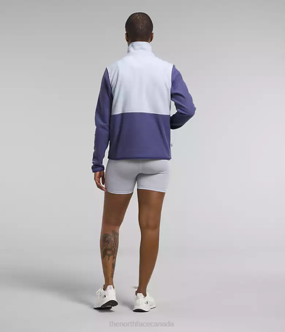 Cave Blue/Dusty Periwinkle Women The North Face Alpine Polartec 100 Jacket 42D0441