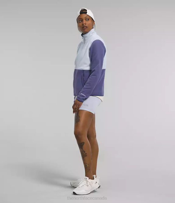 Cave Blue/Dusty Periwinkle Women The North Face Alpine Polartec 100 Jacket 42D0441