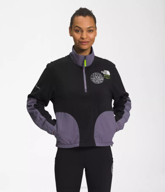TNF Black/Lunar Slate Women The North Face Trailwear Fantasy Ridge -Zip 42D01181