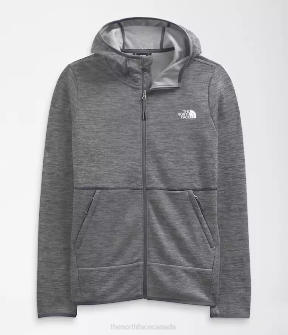 TNF Medium Grey Heather Women The North Face Canyonlands Hoodie 42D0742