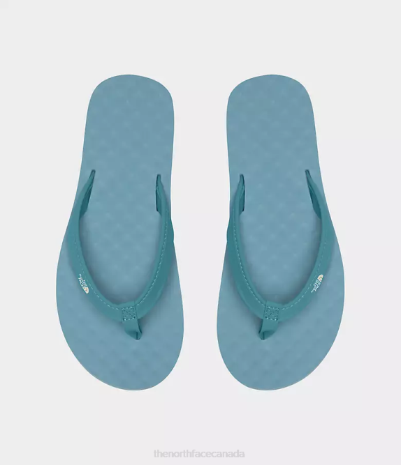 Base Camp Reef Waters/Gardenia White Women The North Face Base Camp Mini Slip-ons II 42D063