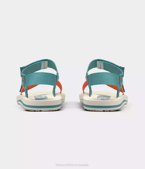 Gardenia White/Dusty Coral Orange Women The North Face Skeena Sandals 42D0256