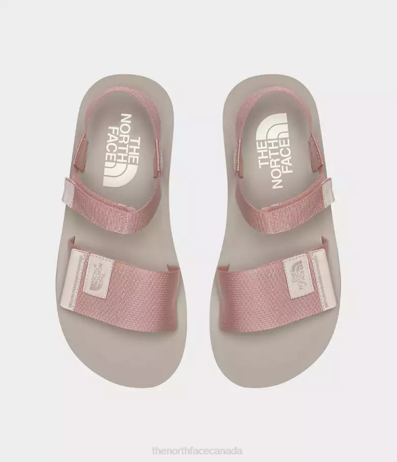 Pink Moss/Gardenia White Women The North Face Skeena Sandals 42D0257