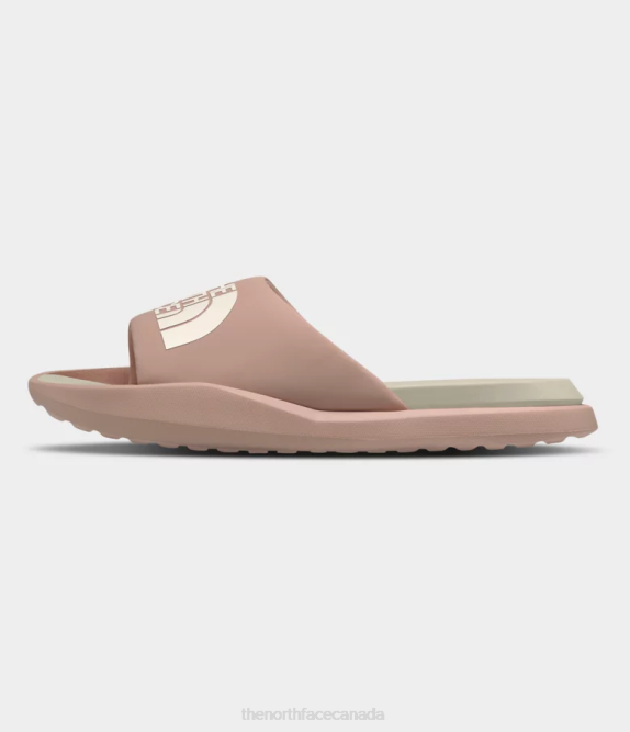 Pink Moss/Gardenia White Women The North Face Triarch Slides 42D0171